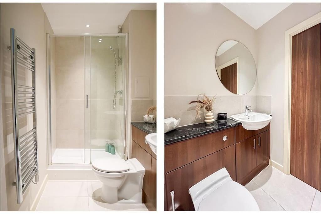 Stylish Urban Sanctuary With Parking Appartement Londen Buitenkant foto